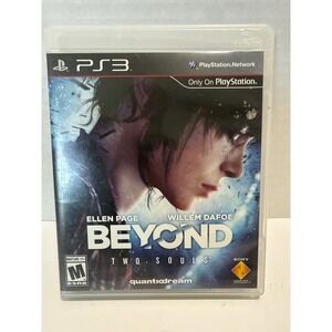 Beyond Two Souls Sony PlayStation 3 Game Ellen Page Willem Dafoe Quantic Dream